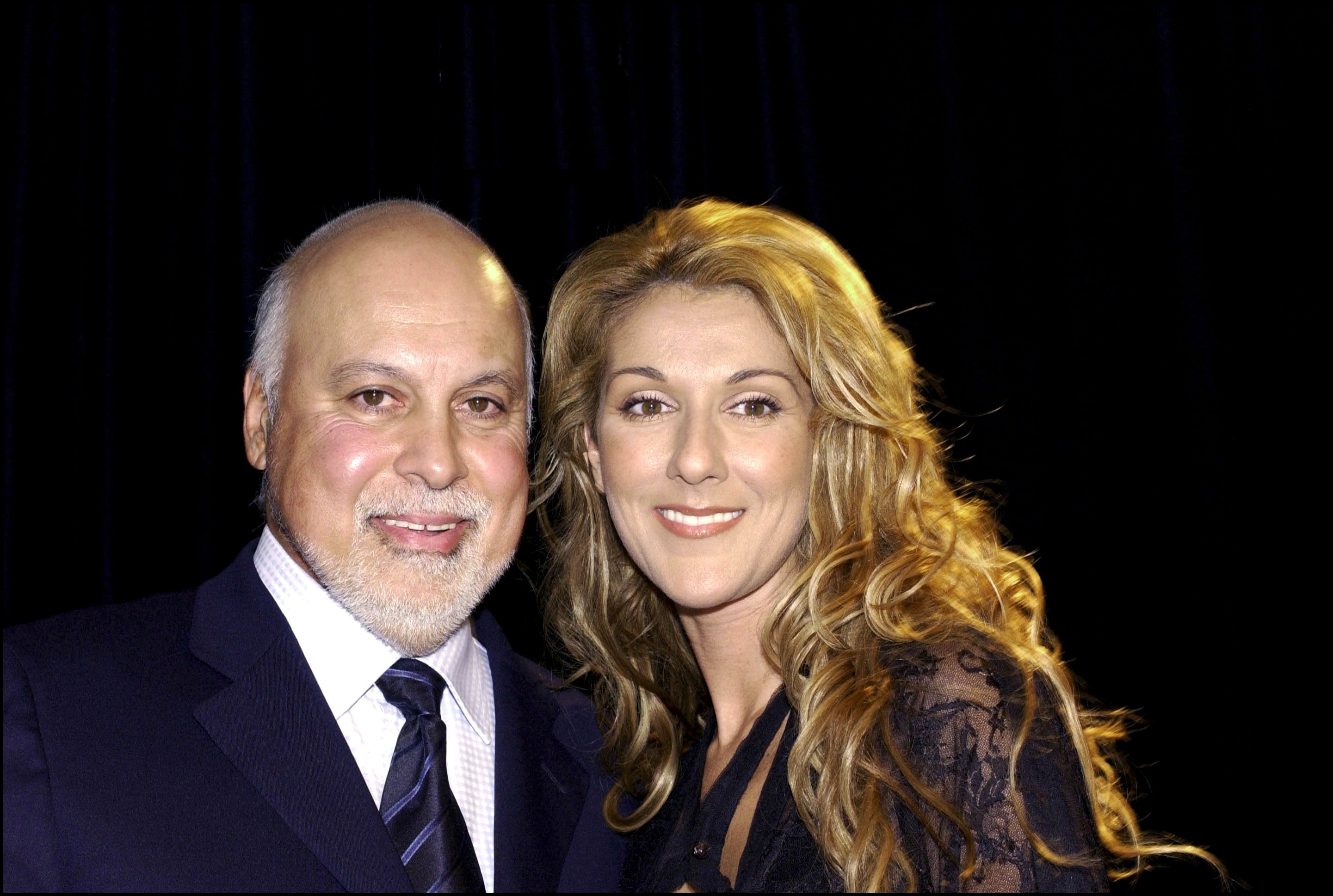 Celine Dion and husband René Angélil unveil her Bronze Star In Montreal, Canada, on September 26, 2002 | Source: Getty Images