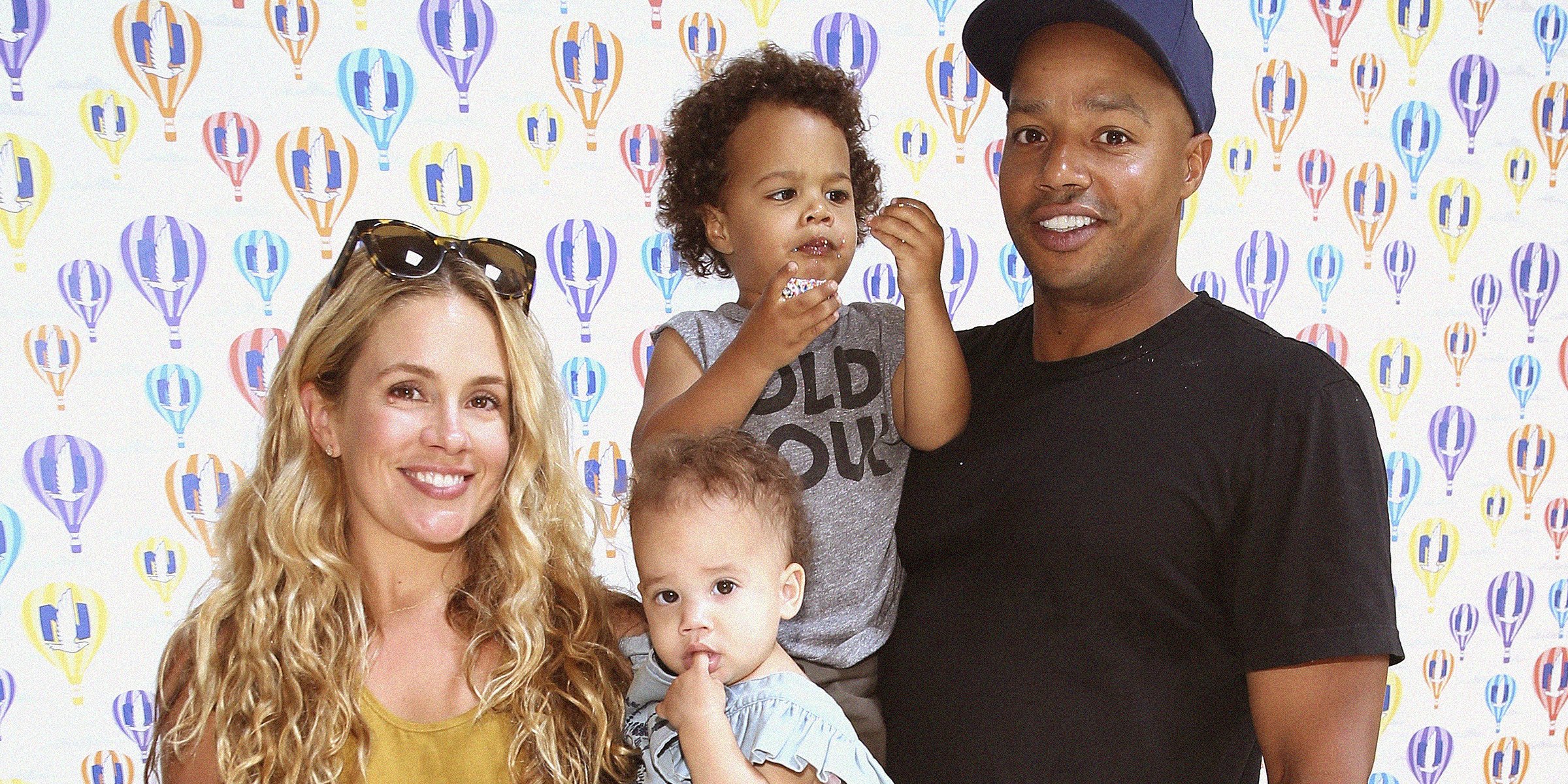 CaCee Cobb, Donald Faison, Wilder Frances Faison, and Rocco Faison | Source: Getty Images
