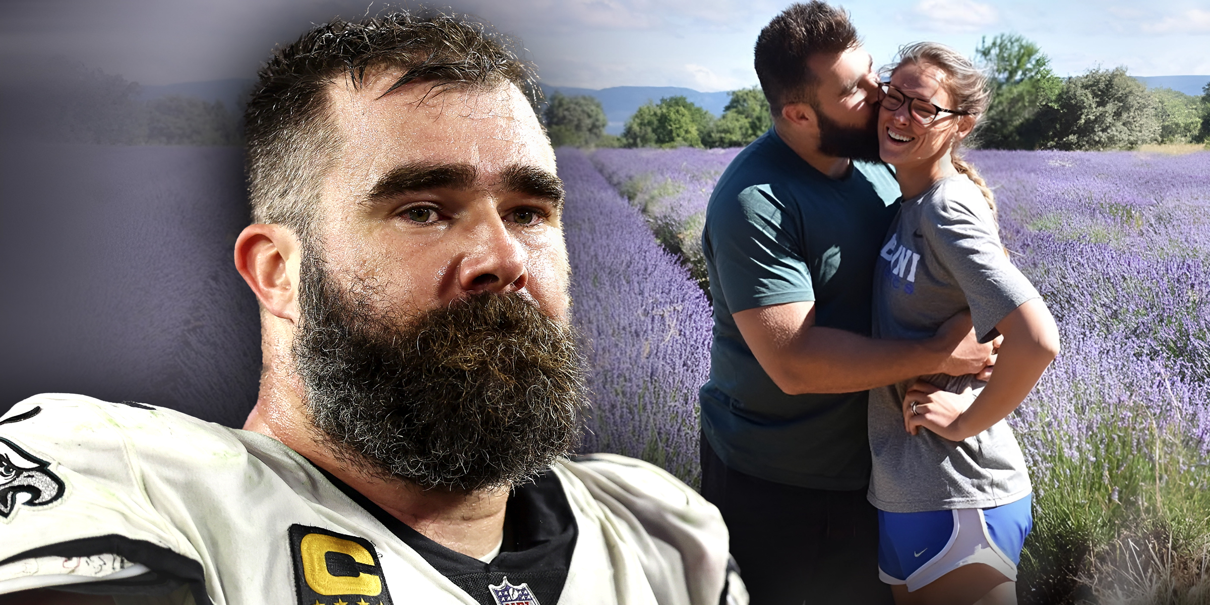 Jason Kelce | Jason and Kylie Kelce | Source: Instagram.com/kykelce Getty Images
