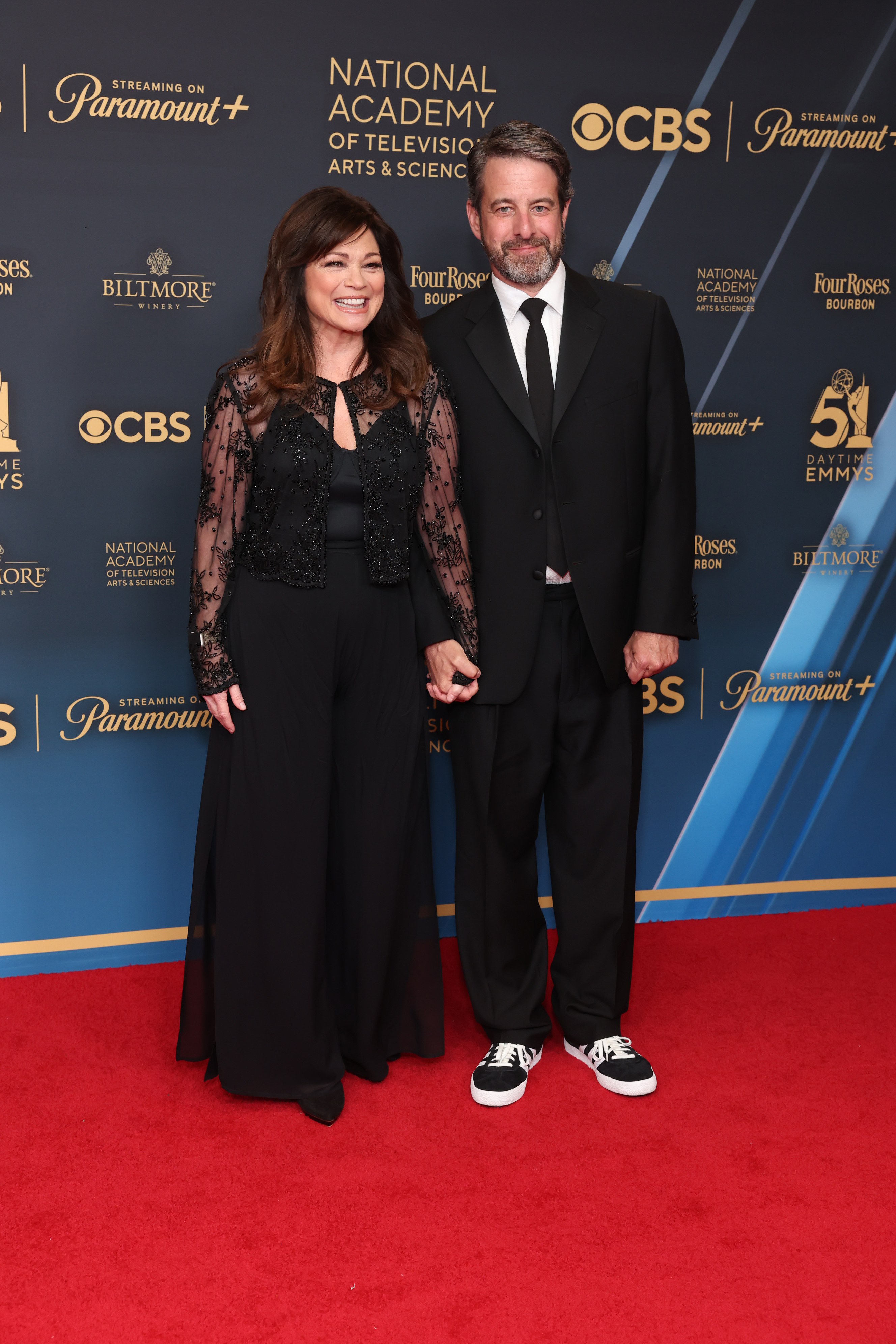 Valerie Bertinelli and Mike Goodnough at the 51st Annual Daytime Emmy Creative Arts & Lifestyle Awards on June 8, 2024, in Los Angeles, California. | Source: Getty Images