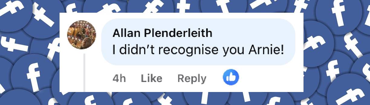 A netizen's comment on Arnold Schwarzenegger's appearance, posted on December 17, 2024. | Source: Facebook.com/arnold