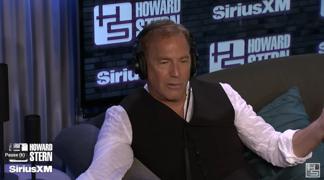 Kevin Costner | Source: YouTube/howardstern
