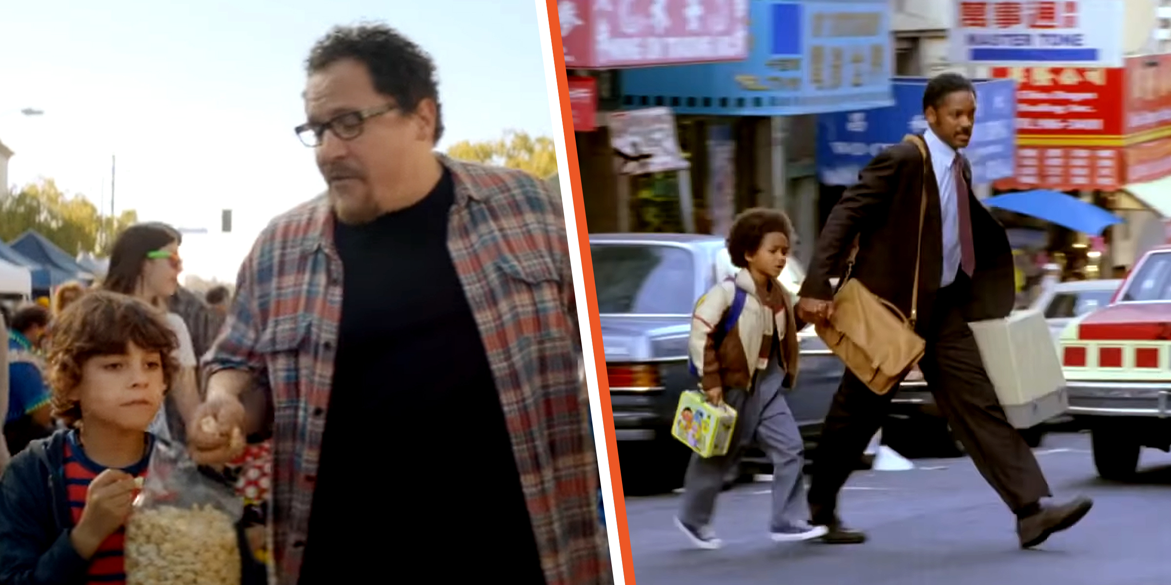 "Chef" | "The Pursuit of Happyness" | Source: Open Road Films | Sony Pictures Releasing