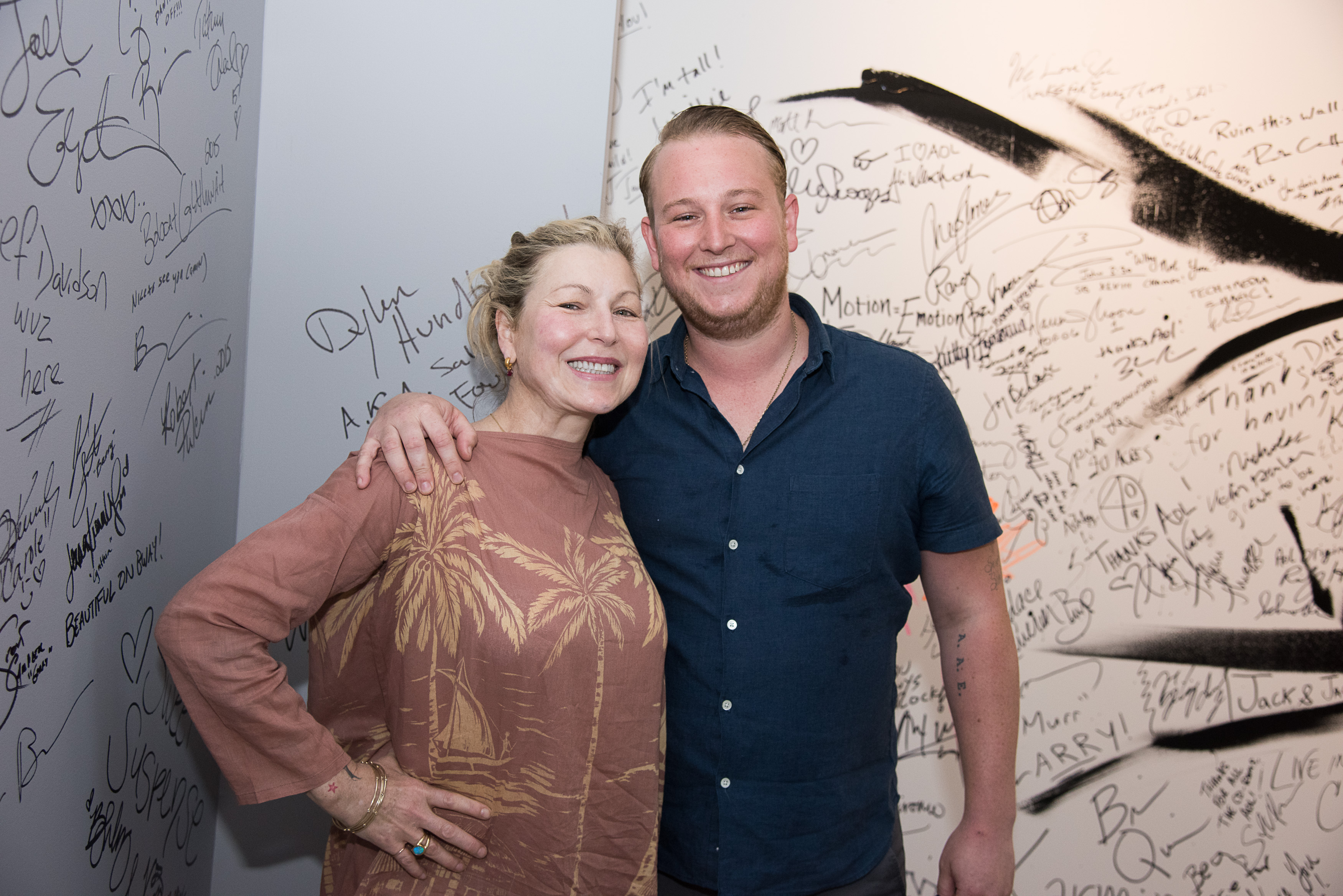 Tatum O'Neal and Kevin Jack McEnroe at AOL Studios In New York on August 7, 2015 in New York City. | Source: Getty Images