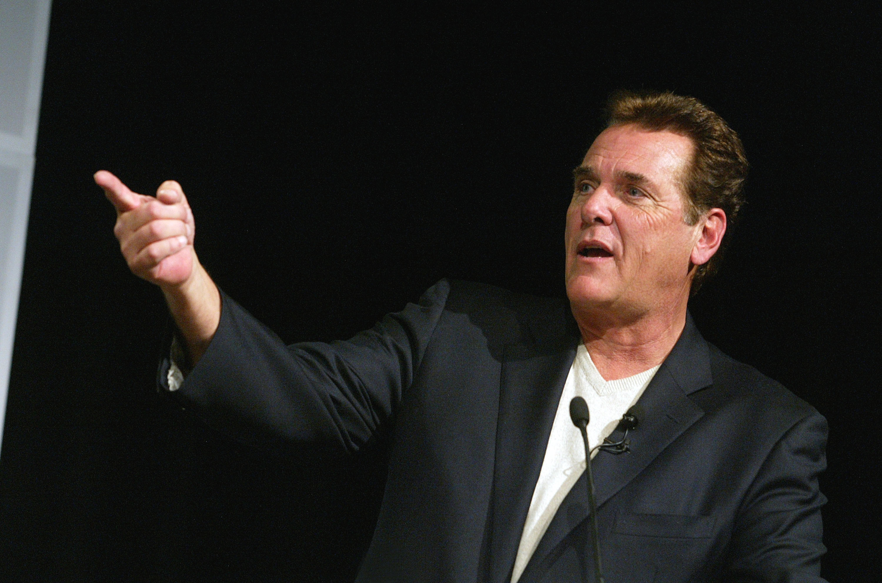 Chuck Woolery at the "Game Show Networks 2003 Winter TCA Tour" in Los Angeles on Wednesday, January on 8, 2003. | Source: Getty Imagges