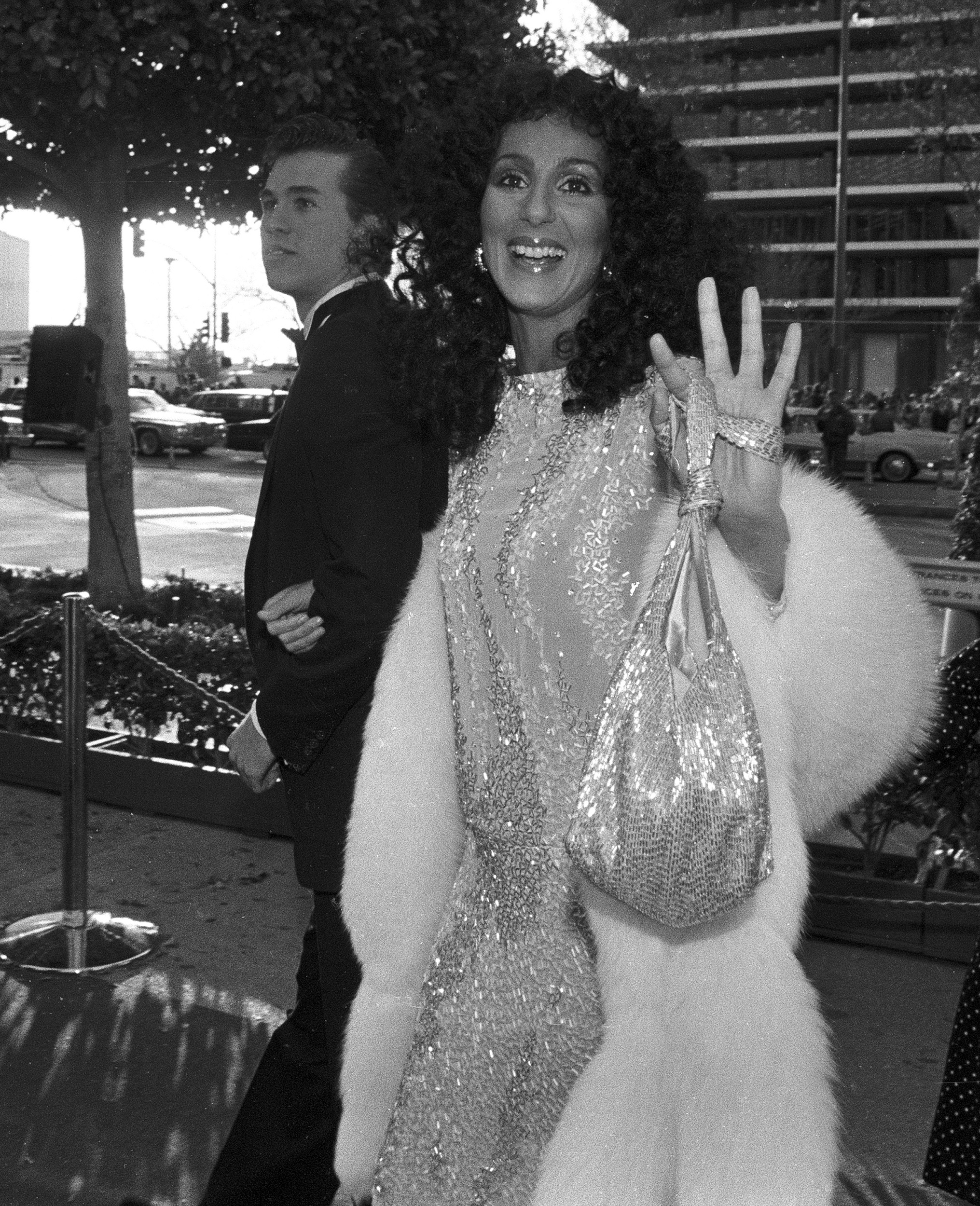 Cher and Val Kilmer during the 55th Annual Academy Awards on April 11, 1983, in Los Angeles, California | Source: Getty Images