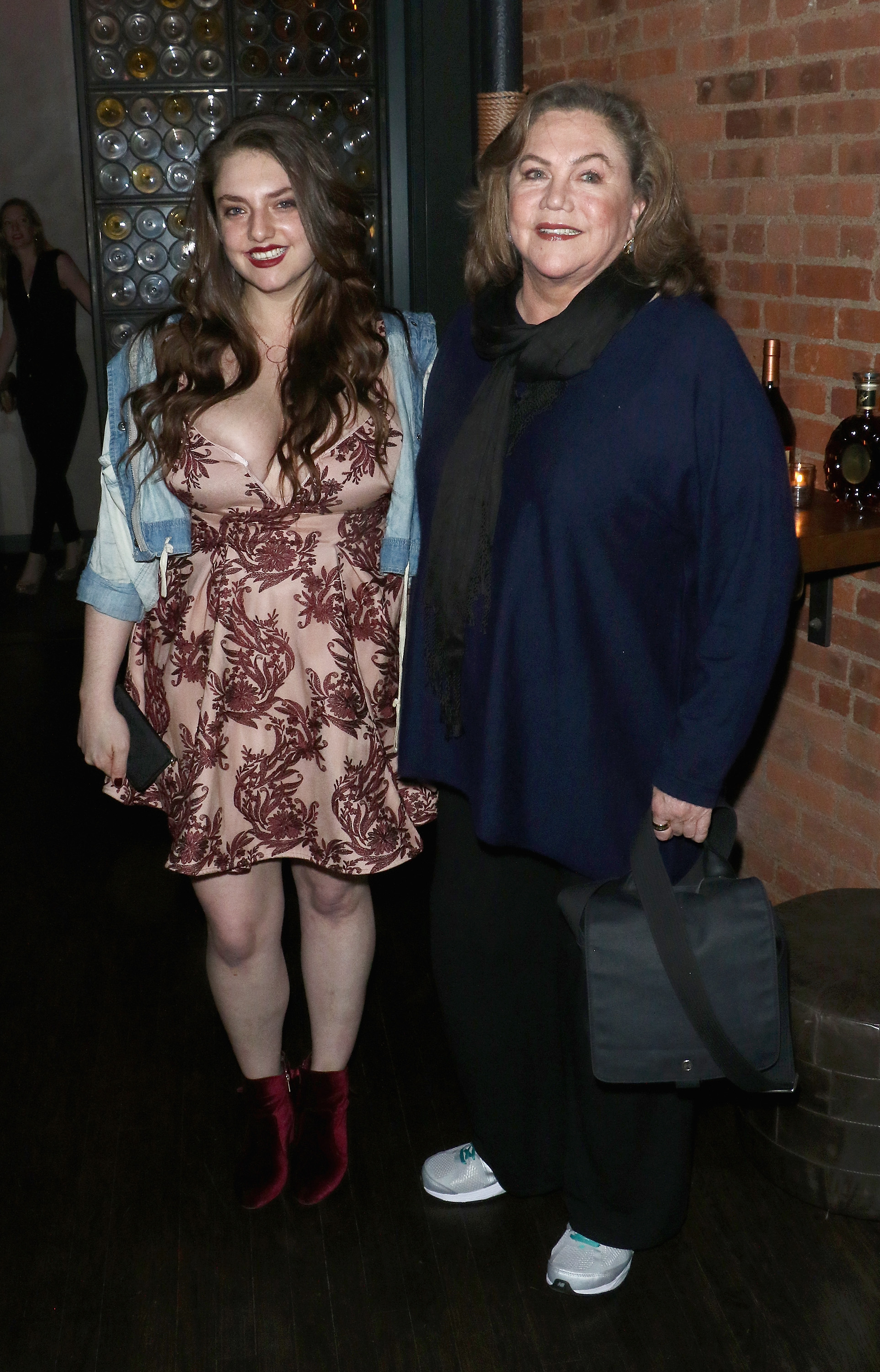 Rachel Ann Weiss and Kathleen Turner at "Pirates Of The Caribbean" after party in New York in 2017 | Source: Getty Images