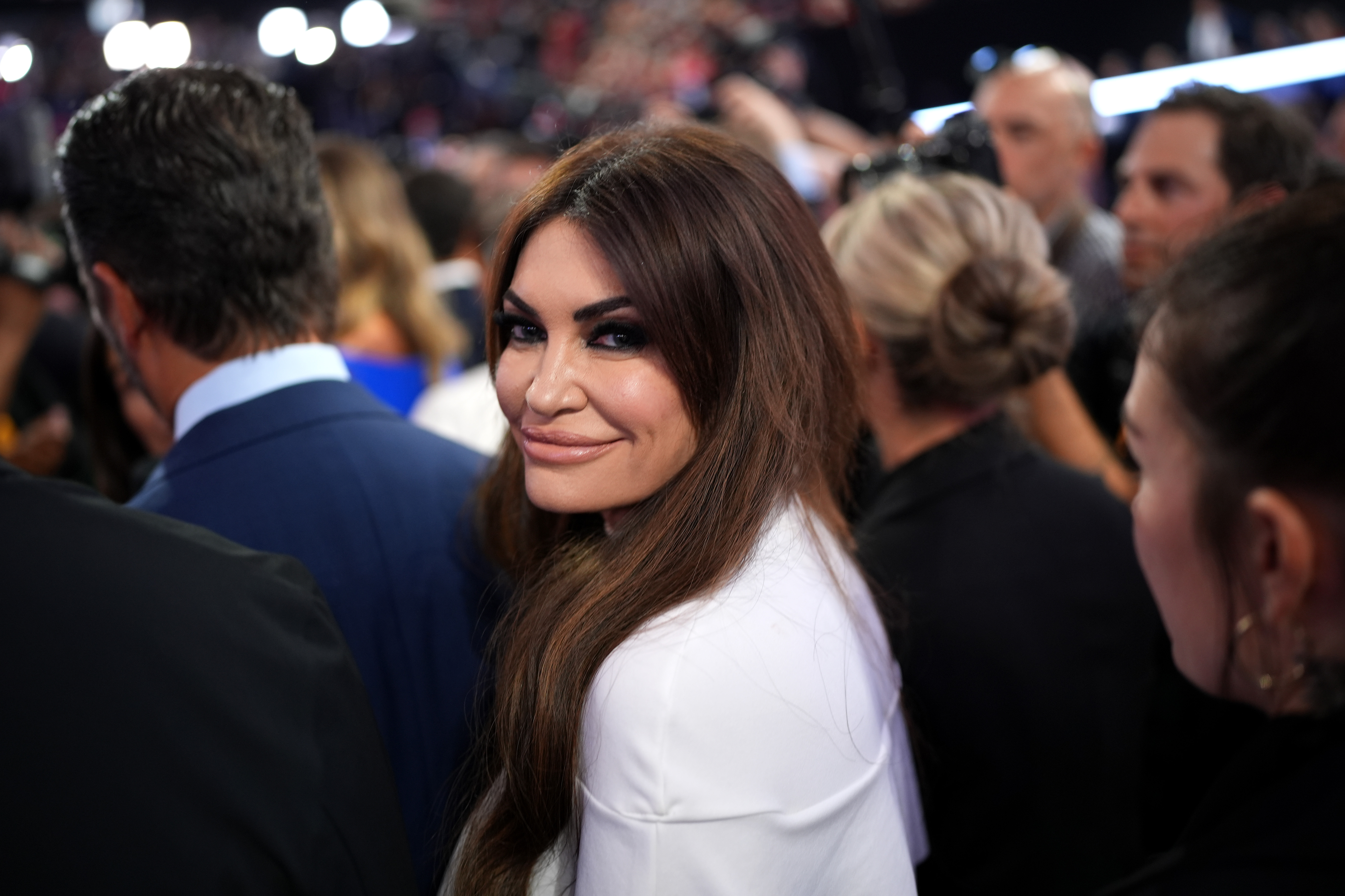 Kimberly Guilfoyle attends the first day of the Republican National Convention at the Fiserv Forum on July 15, 2024, in Milwaukee, Wisconsin | Source: Getty Images