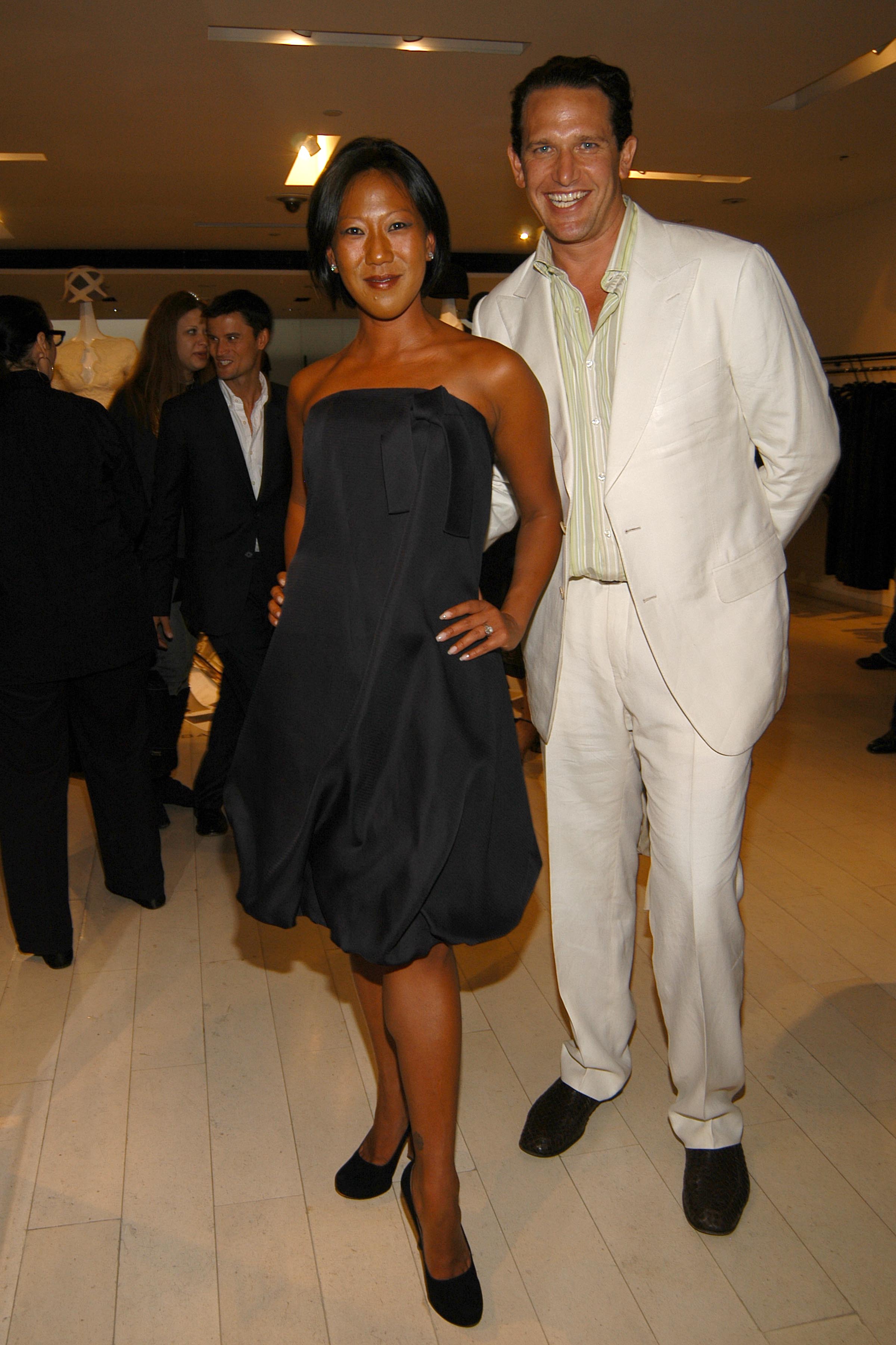 Lynn Ban and Jett Kain attend the Balenciaga Paris Launch on September 8, 2006, in New York City. | Source: Getty Images