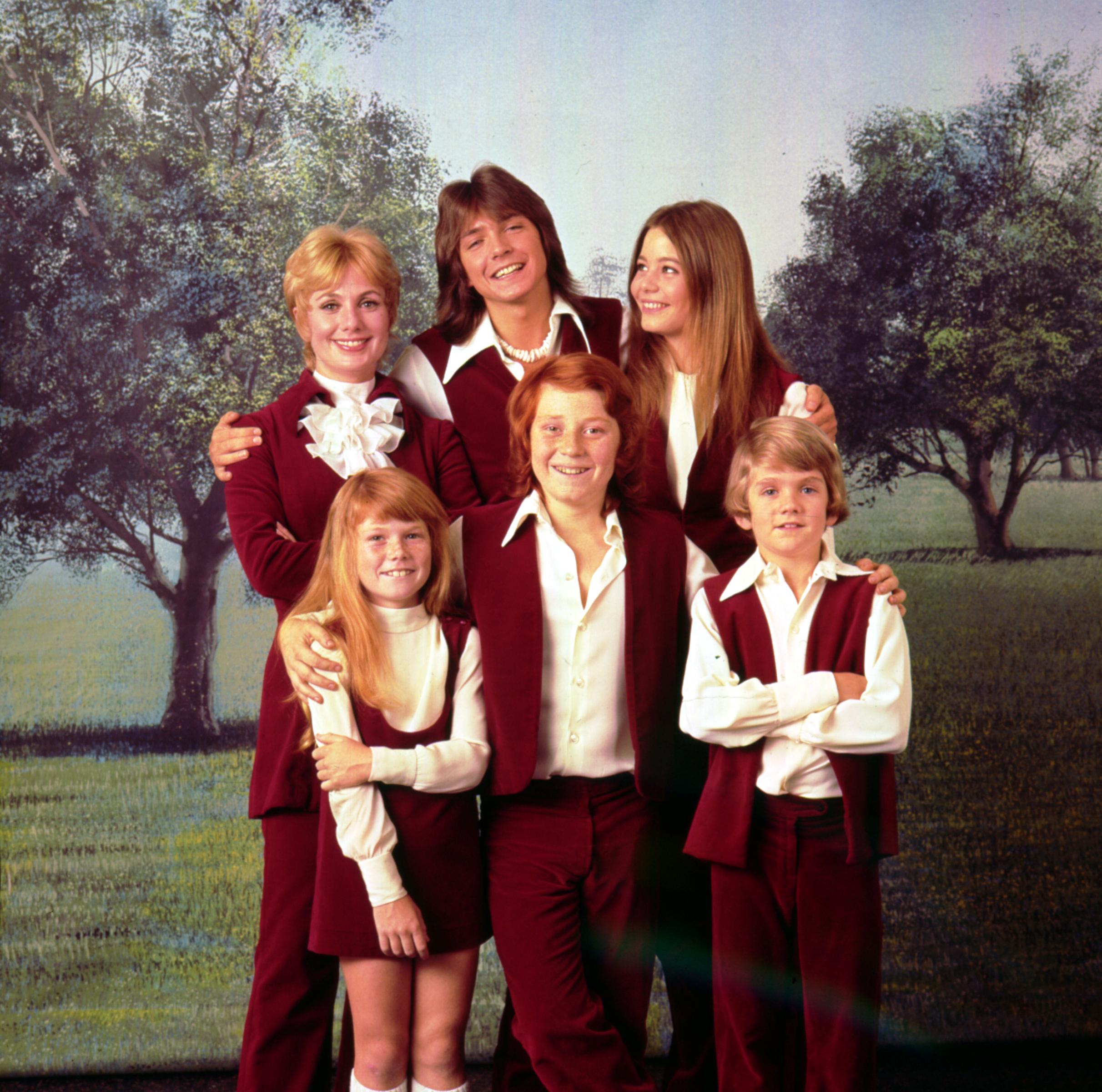 The child star with his "The Partridge Family" cast mates circa 1970. | Source: Getty Images