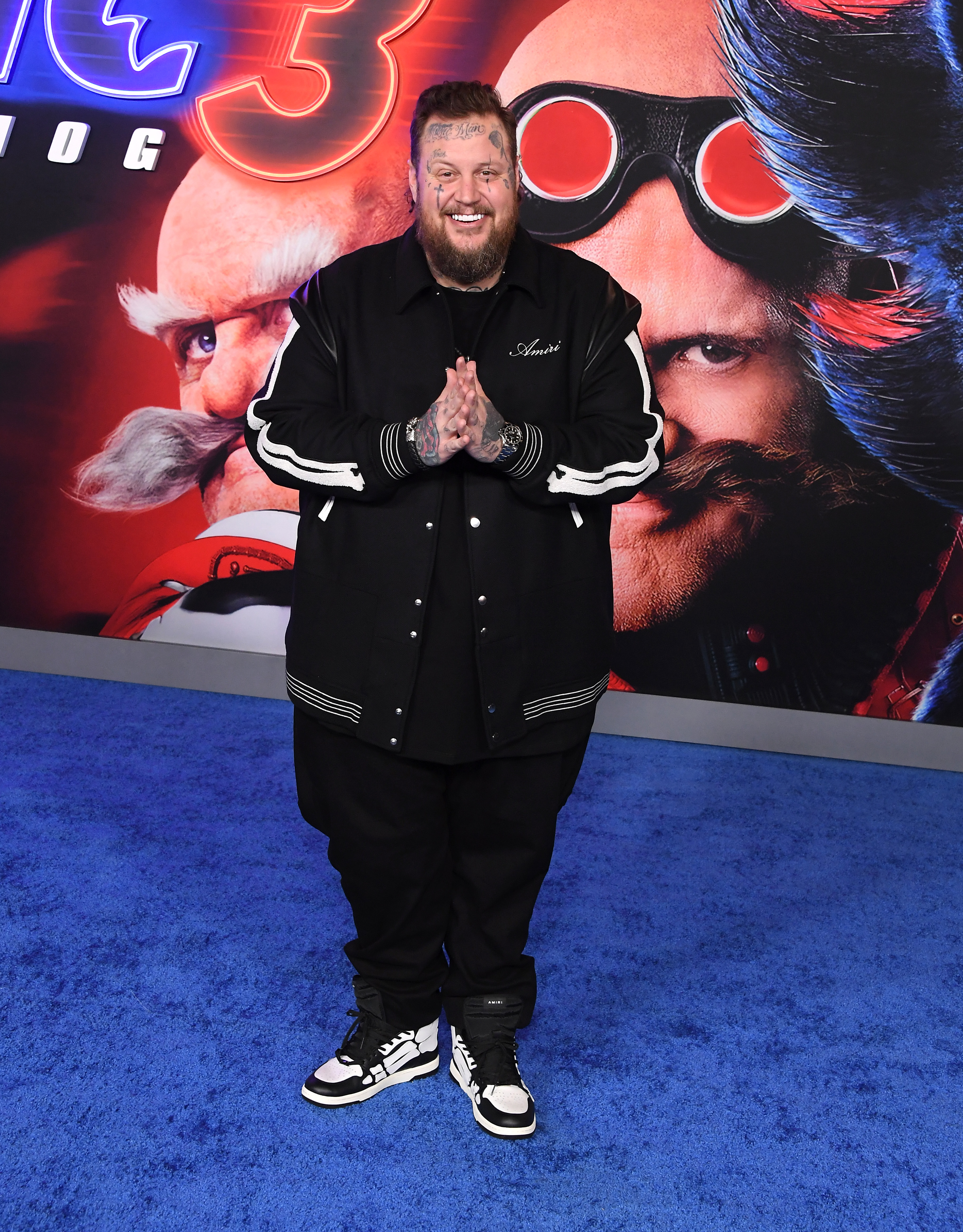 Jelly Roll at the Los Angeles premiere of "Sonic The Hedgehog 3" on December 16, 2024, in Hollywood, California | Source: Getty Images