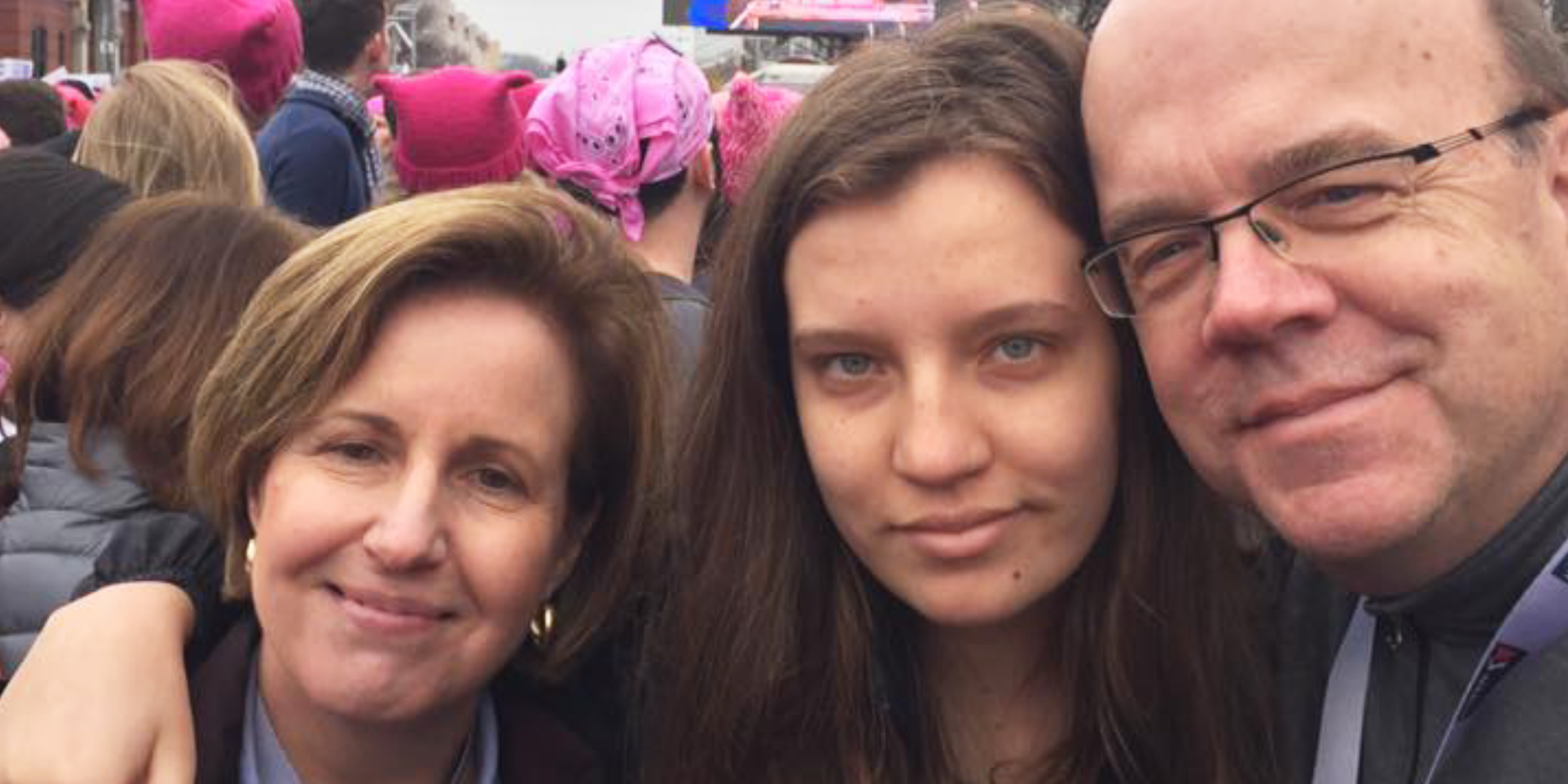 Jim McGovern, his wife Lisa, and daughter Molly | Source: Facebook/McGovernForCongress