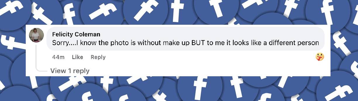 Netizen comment about Pamela Anderson's look at the 31st SAG Awards, posted on February 24, 2025. | Source: Facebook/ExpressUSNews