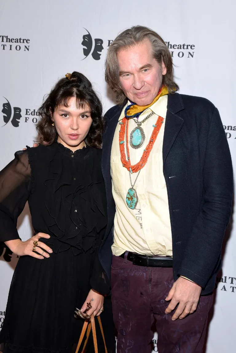 Mercedes and Val Kilmer attending the annual Thespians Go Hollywood Gala in Los Angeles, California in November 2019. | Source: Getty Images.