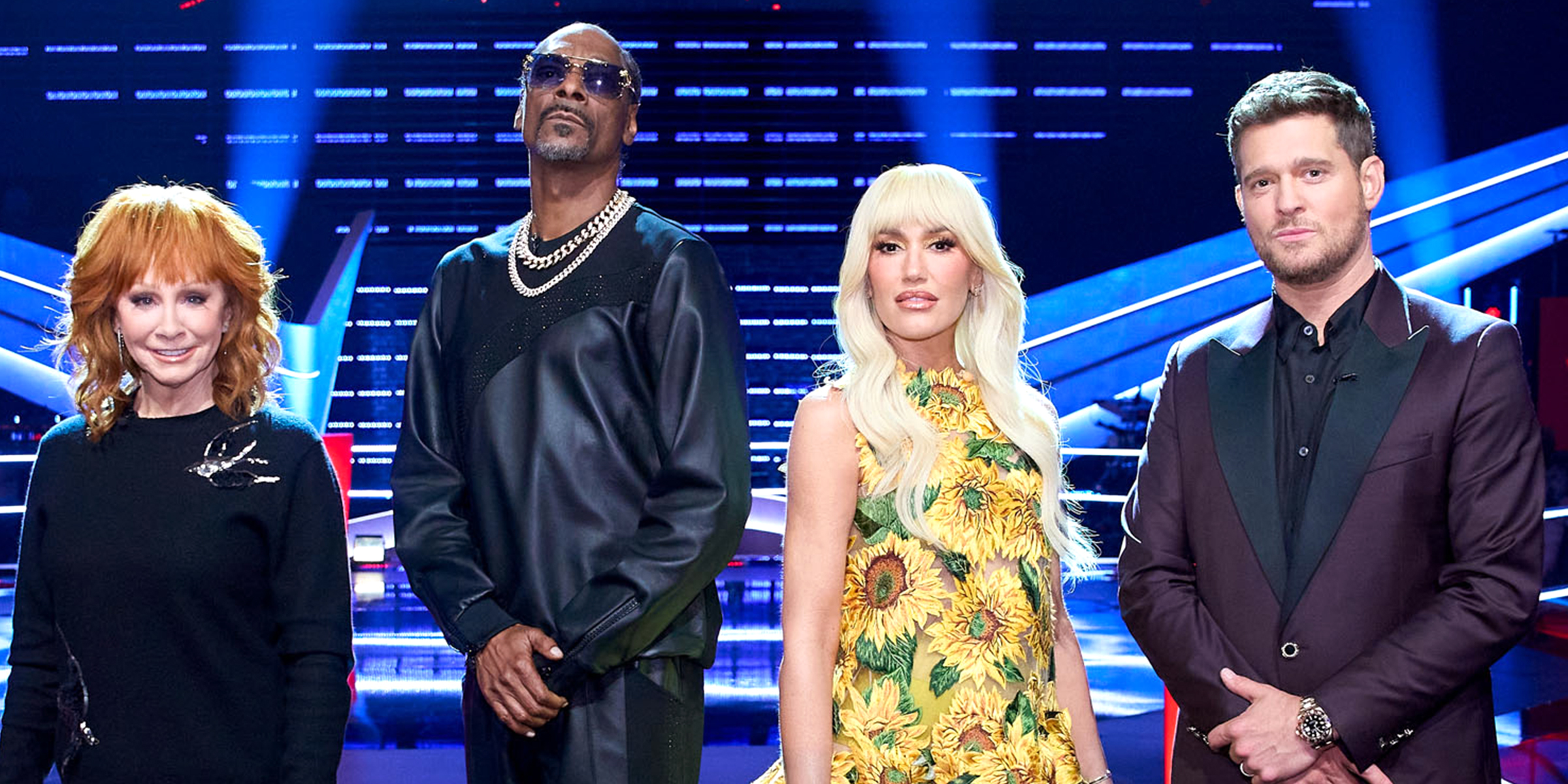 "The Voice" season 26 coaches: Reba McEntire, Snoop Dogg, Gwen Stefani and Michael Bublé’ | Source: Getty Images