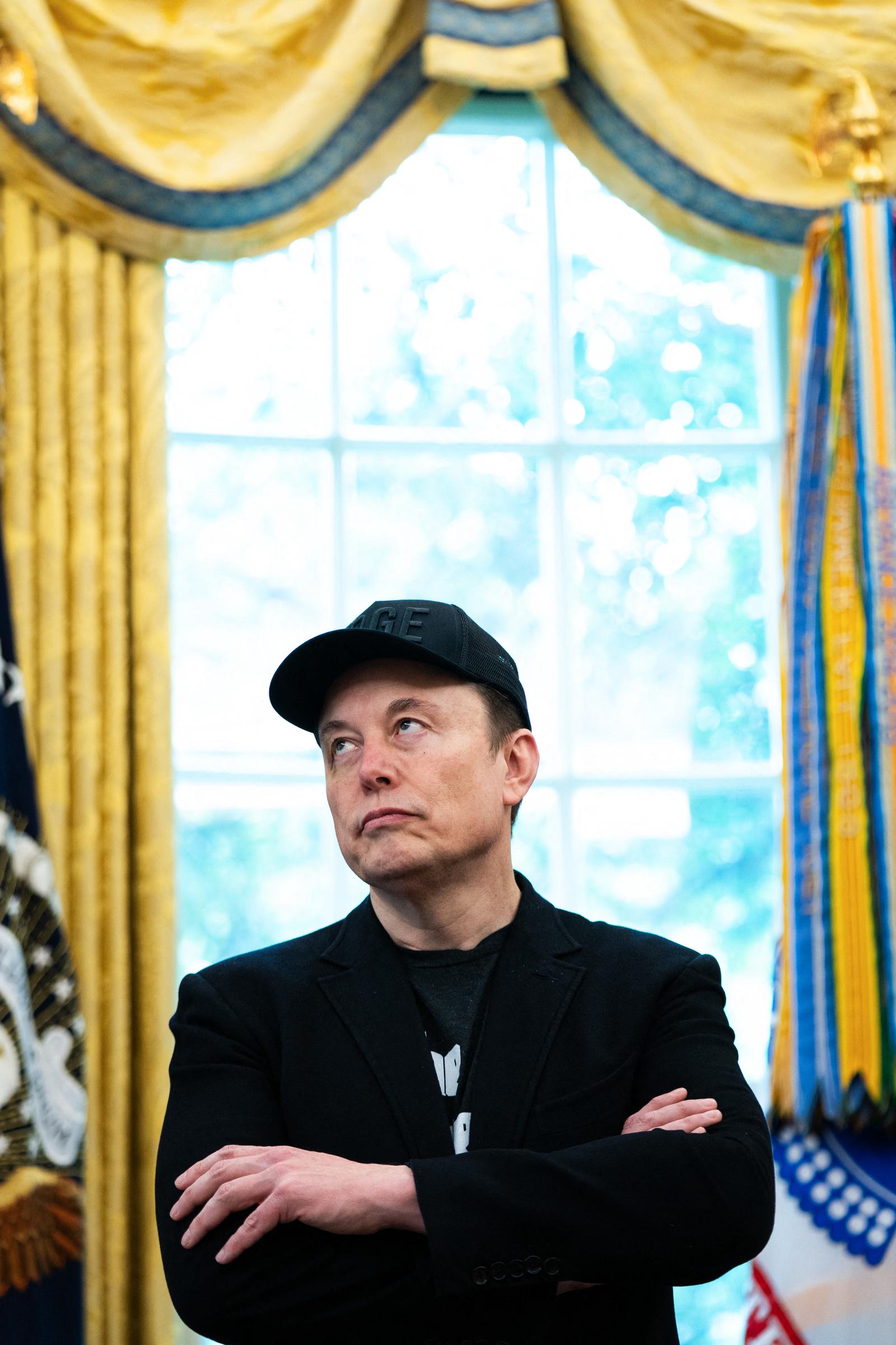 Elon Musk during a news conference with US President Donald Trump in the Oval Office of the White House in Washington, DC, on May 30, 2025 | Source: Getty Images