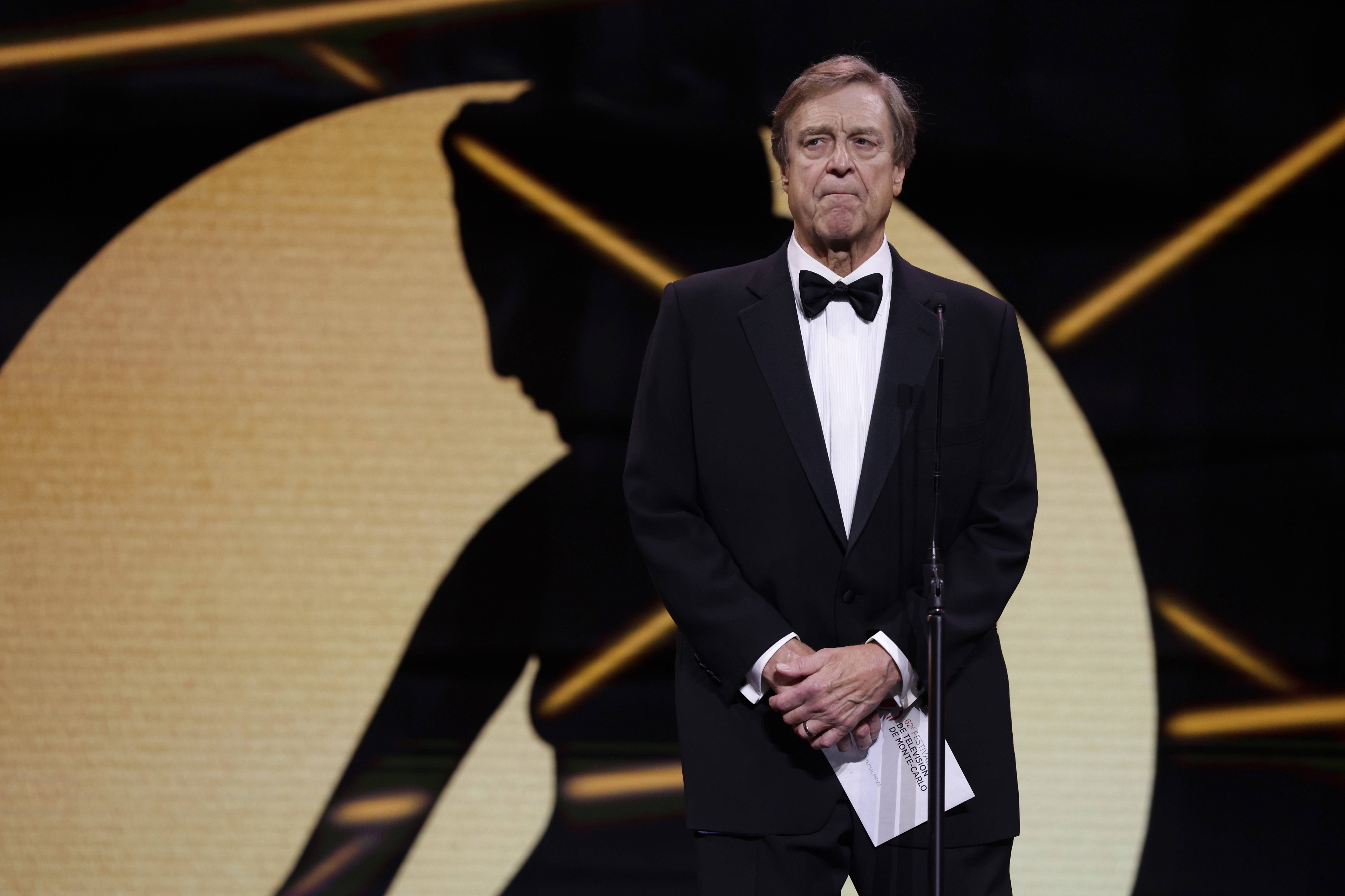 John Goodman at the "Nymphes D'Or - Golden Nymphs" Award Ceremony during the 62nd Monte Carlo TV Festival on June 20, 2023, in Monte-Carlo, Monaco. | Source: Getty Images