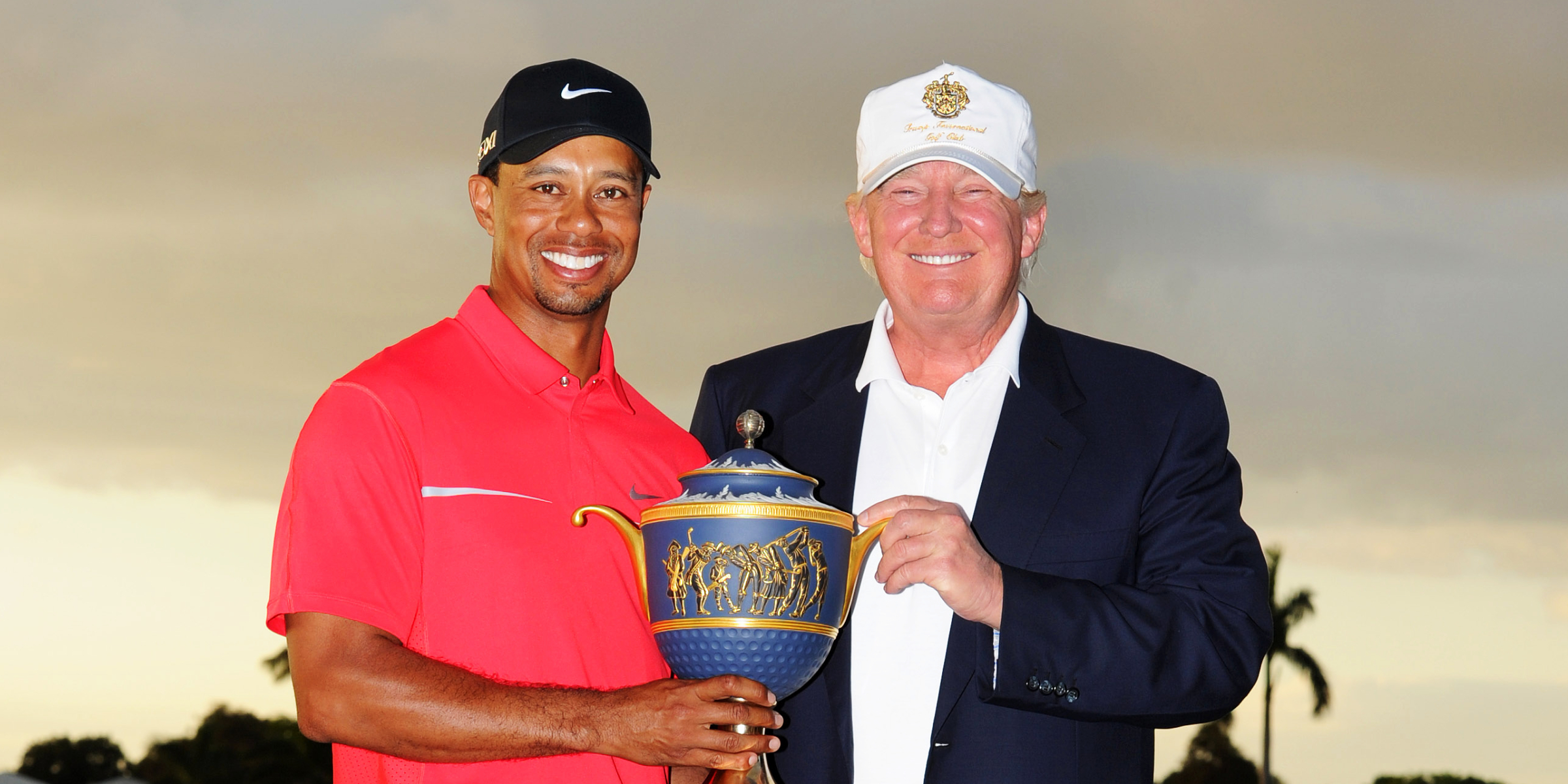 Tiger Woods and President Donald Trump | Source: Getty Images