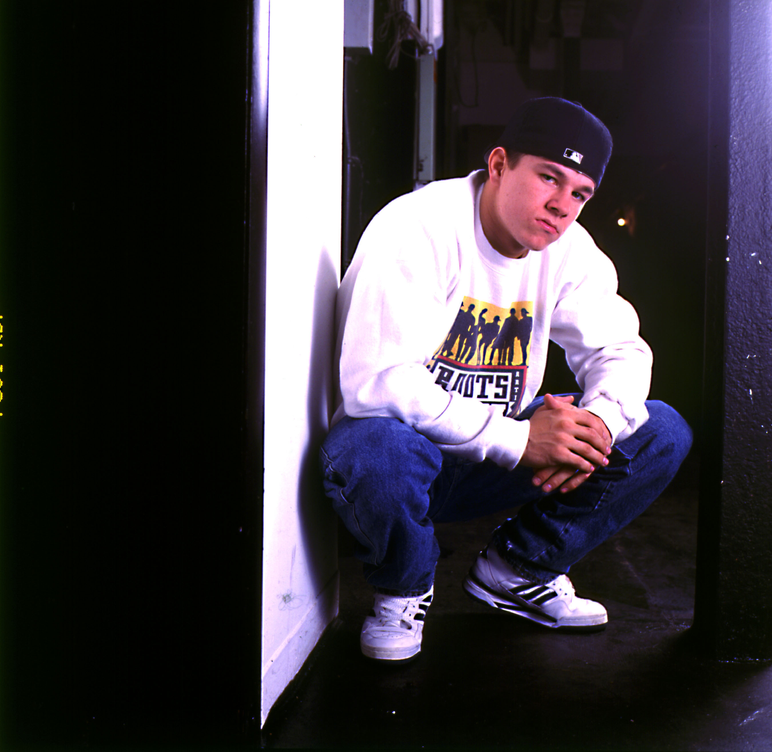 Mark Wahlberg, also known as Marky Mark, posing for a photo in Chicago, Illinois on October 13, 1991. | Source: Getty Images