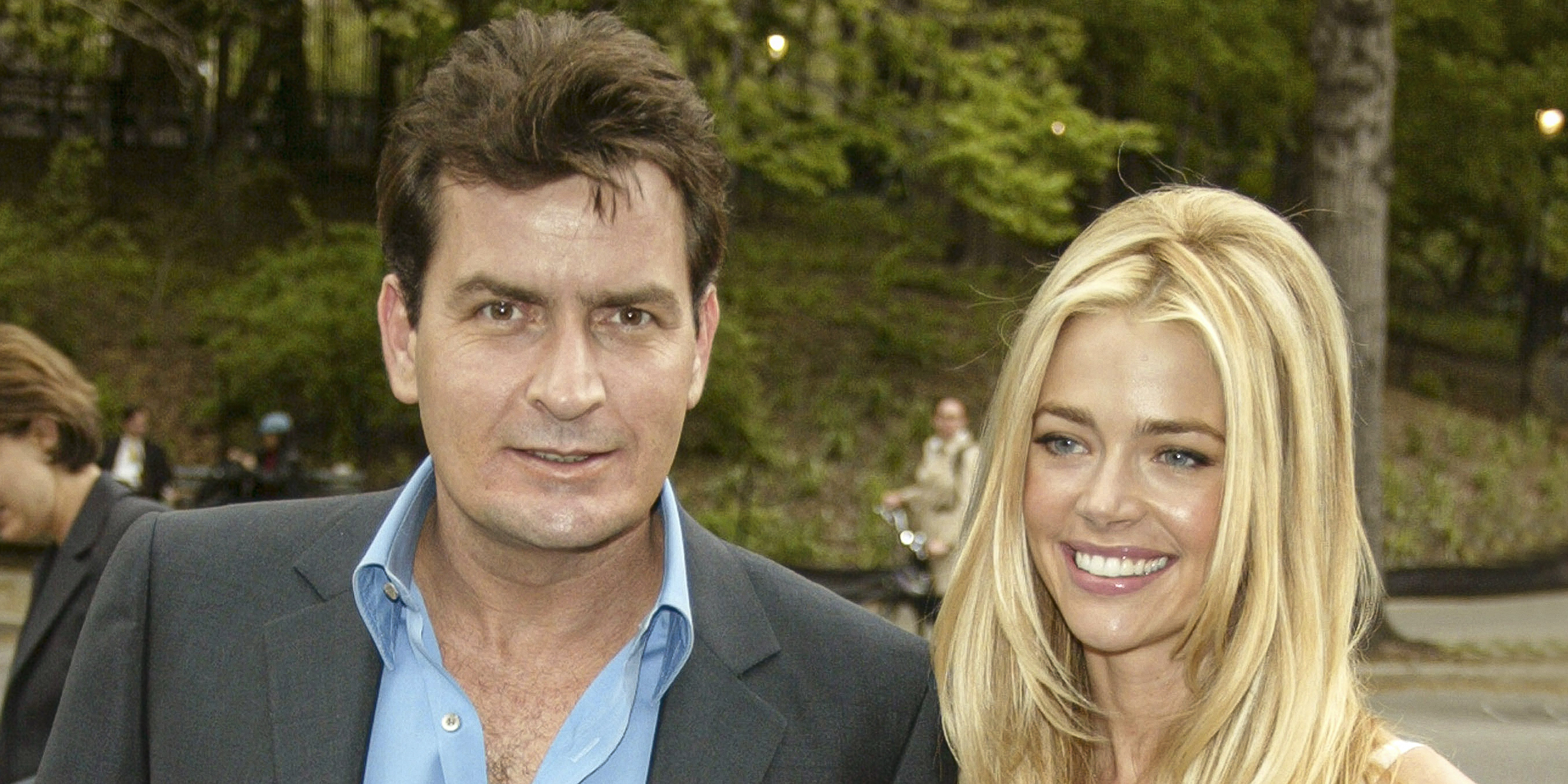 Charlie Sheen and Denise Richards. | Source: Getty Images