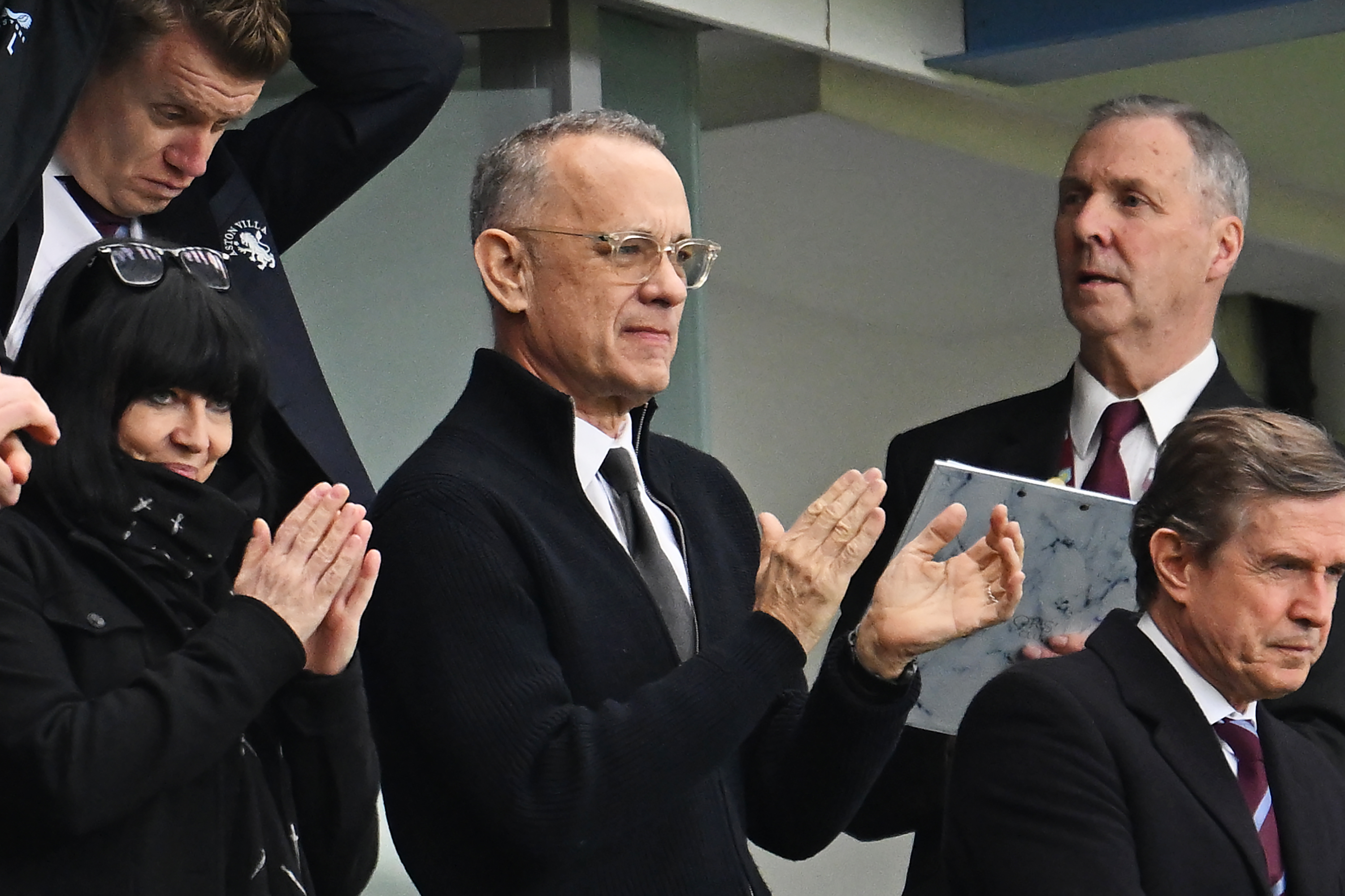 Tom Hanks on February 18, 2023 in Birmingham, England | Source: Getty Images