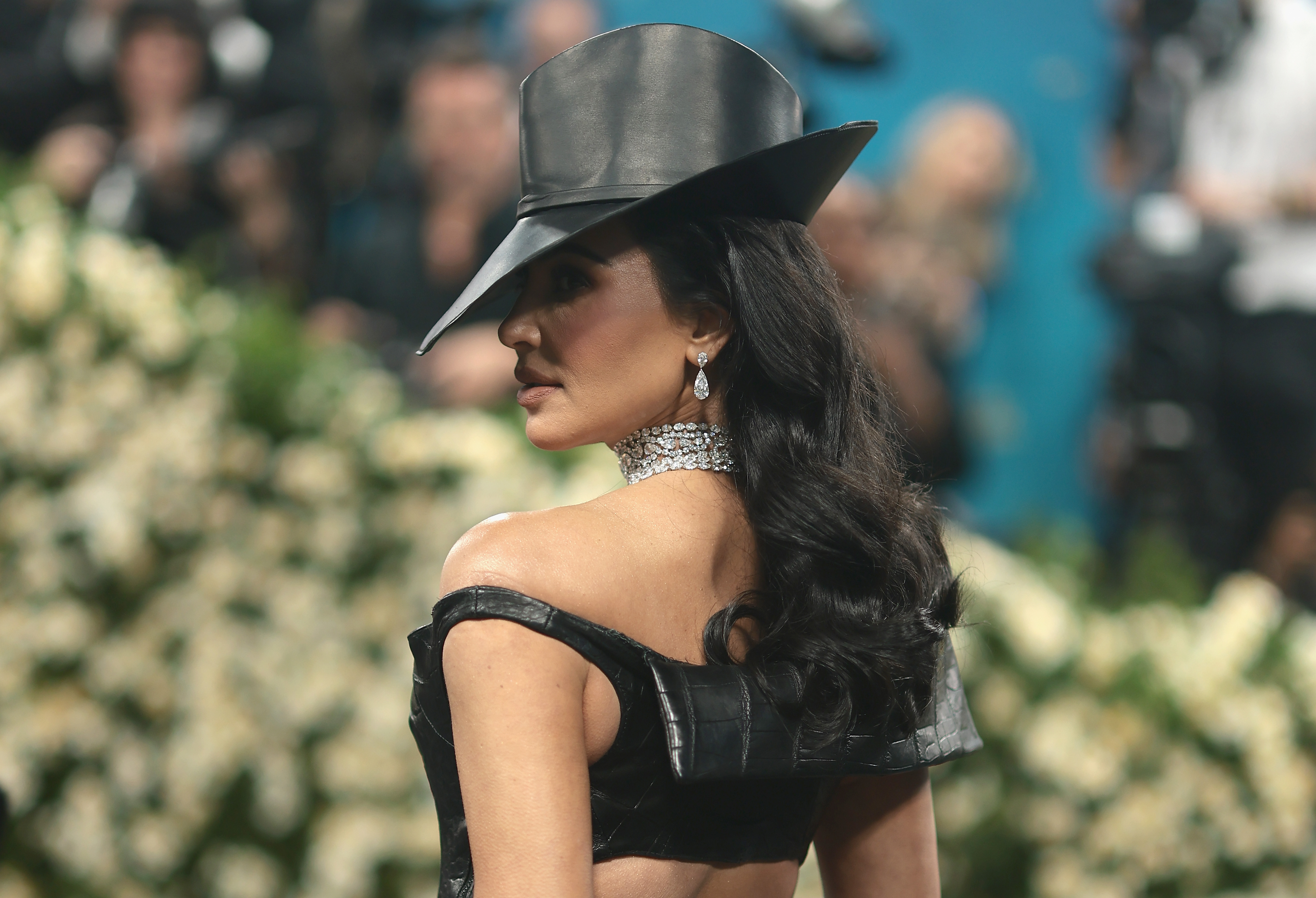 Kim Kardashian at the 2025 Met Gala Celebrating "Superfine: Tailoring Black Style" in New York City on May 5, 2025. | Source: Getty Images