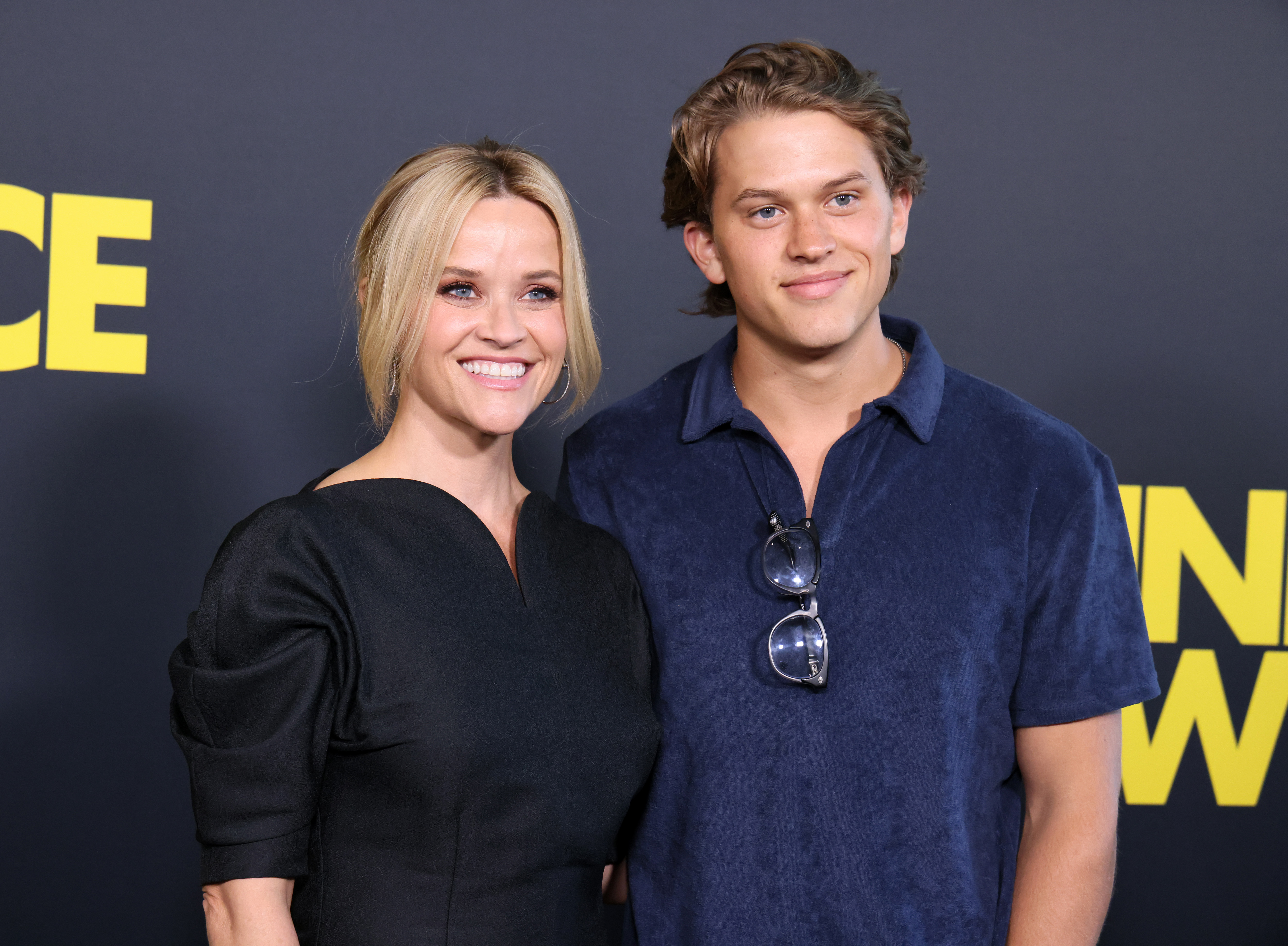 Reese Witherspoon and Deacon Phillippe at the premiere of "Blink Twice" in Los Angeles, California on August 8, 2024 | Source: Getty Images