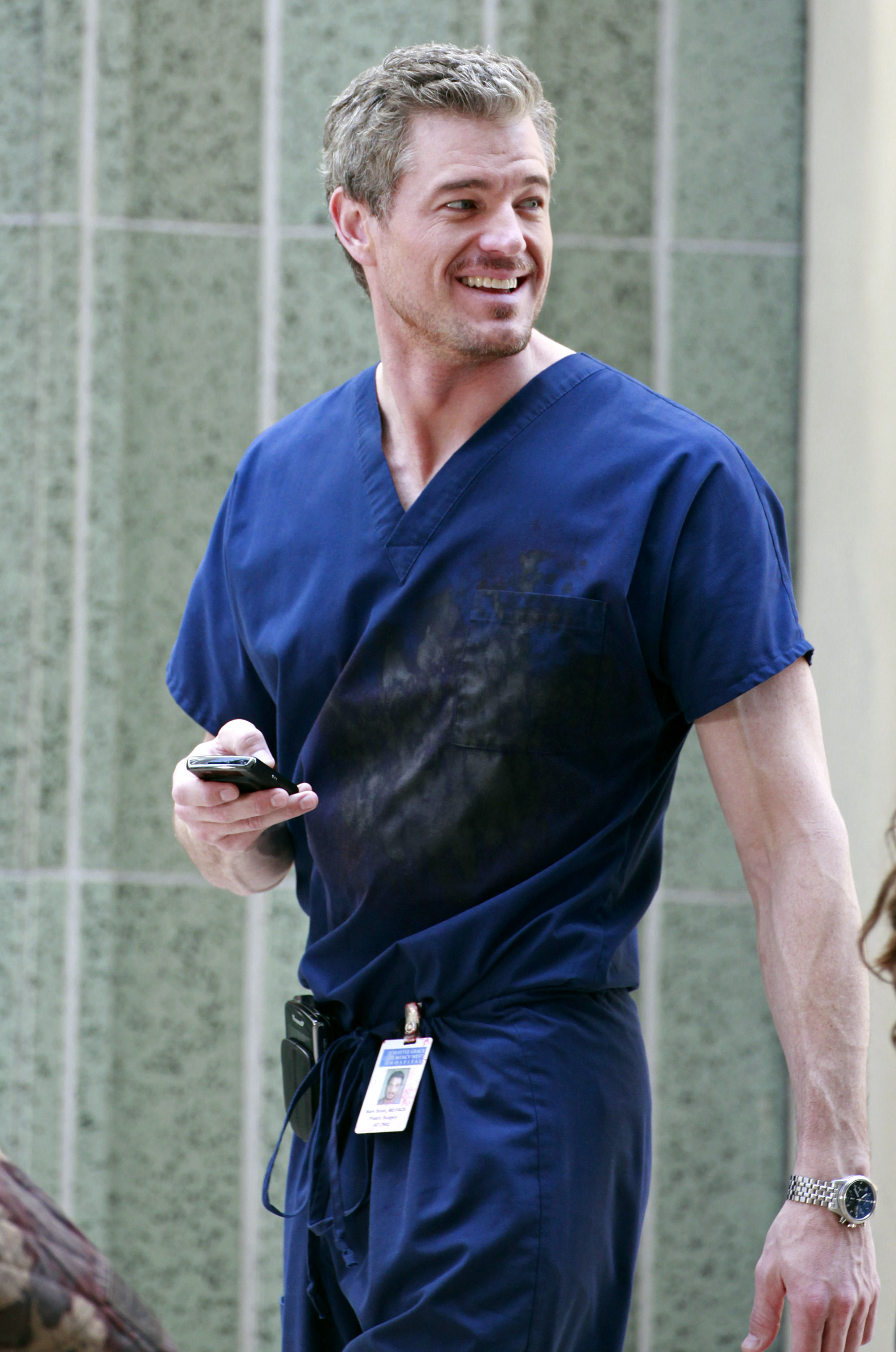 Eric Dane on the set of "Grey's Anatomy" | Source: Getty Images
