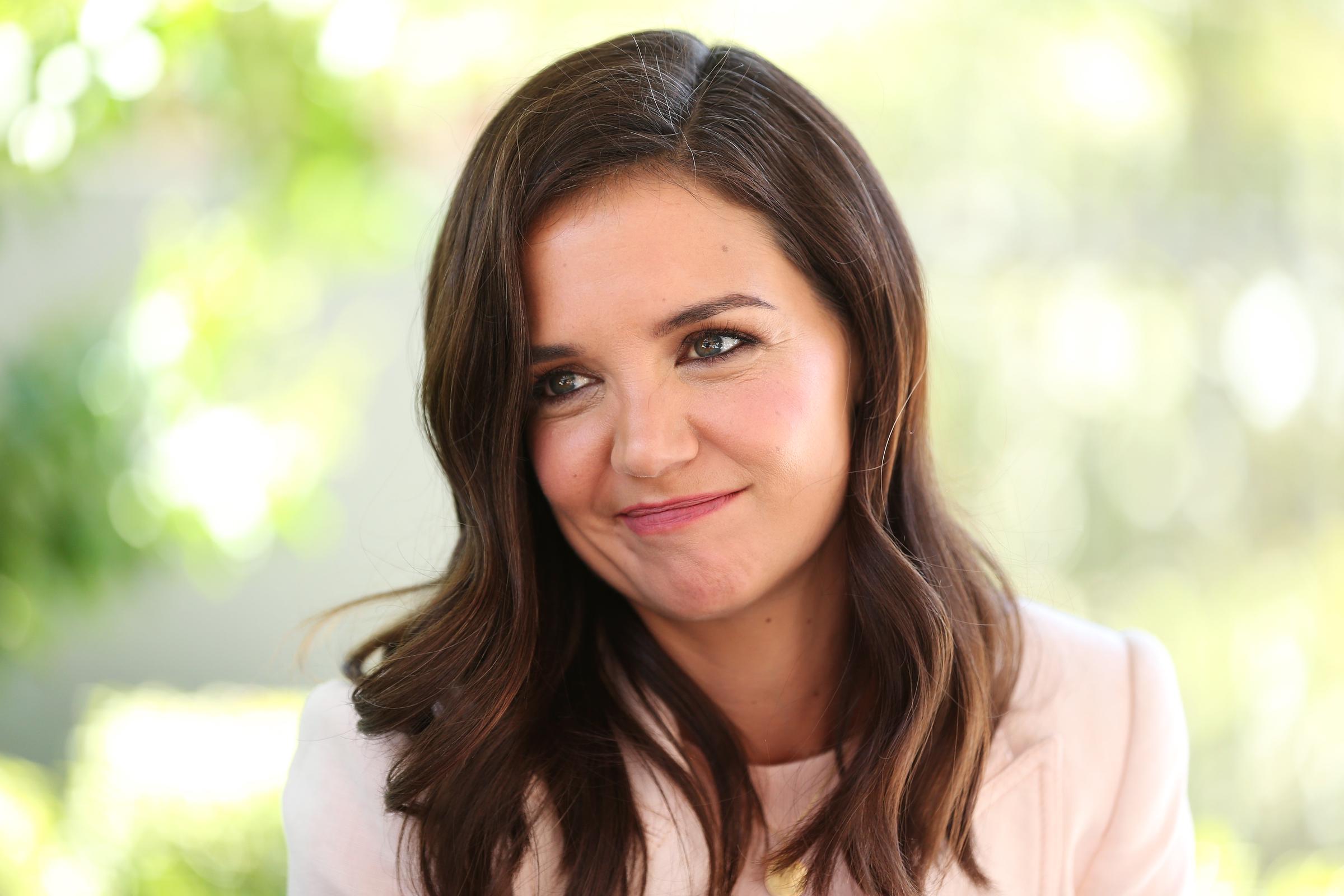 Katie Holmes smiles during a visit to Ronald McDonald House Westmead in Sydney, Australia on November 15, 2019. | Source: Getty Images
