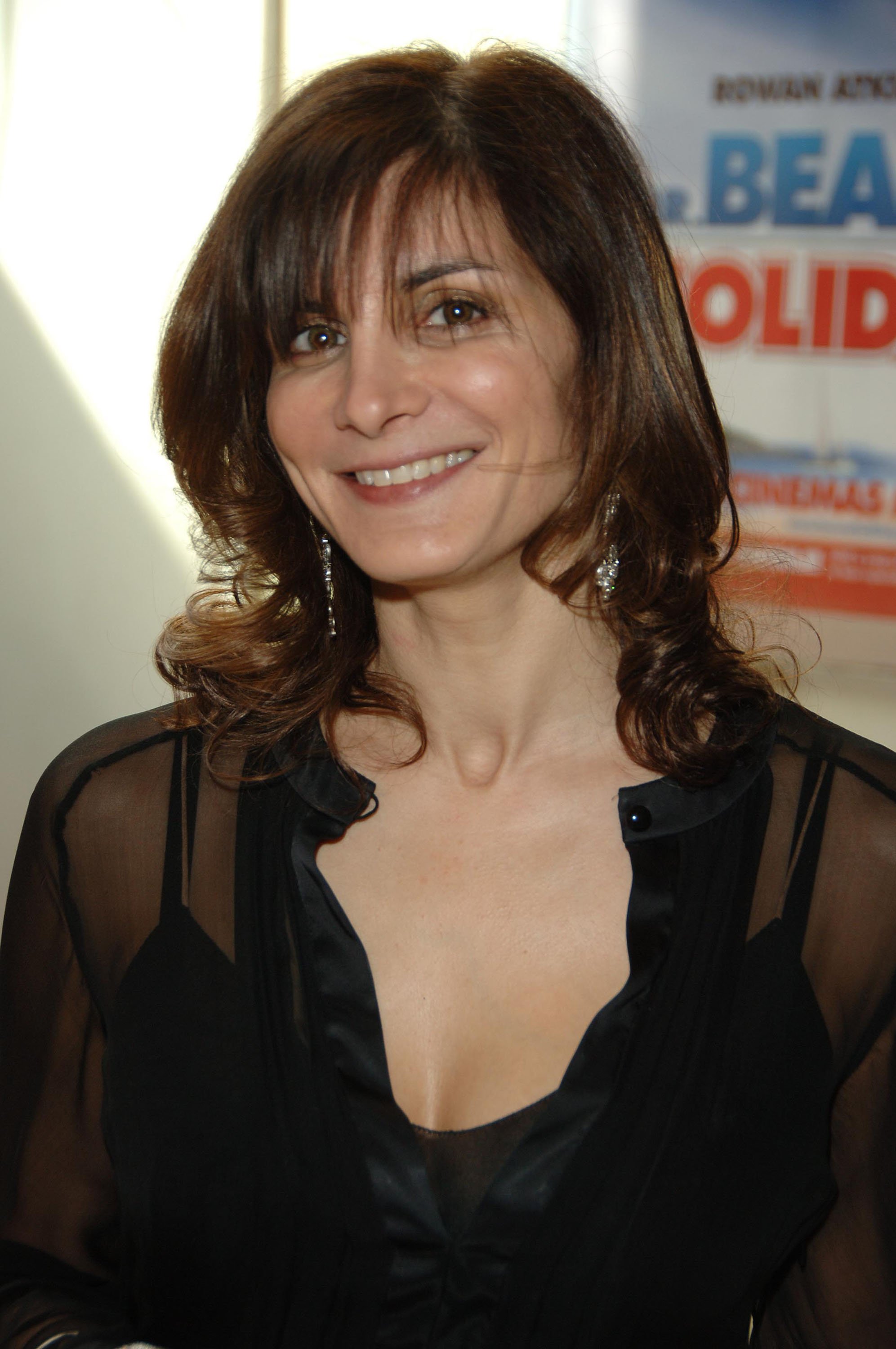 Sunetra Sastry during "Mr. Bean's Holiday" London Charity Premiere - Inside Arrivals at Odeon Leicester Square in London, Great Britain, on March 25, 2007. | Source: Getty Images