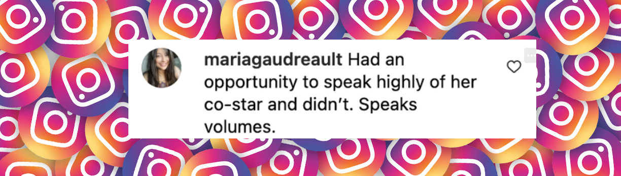 A fan comment on Anna Kendrick's response about Blake Lively, dated March 8, 2025 | Source: Instagram/EntertainmentTonight