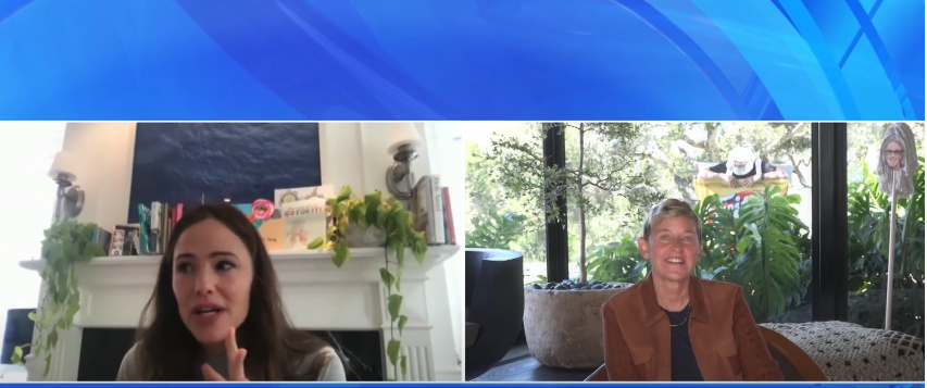 Jennifer Garner appearing on "The Ellen DeGeneres Show" posted on July 15, 2020 | Source: YouTube/Theellenshow