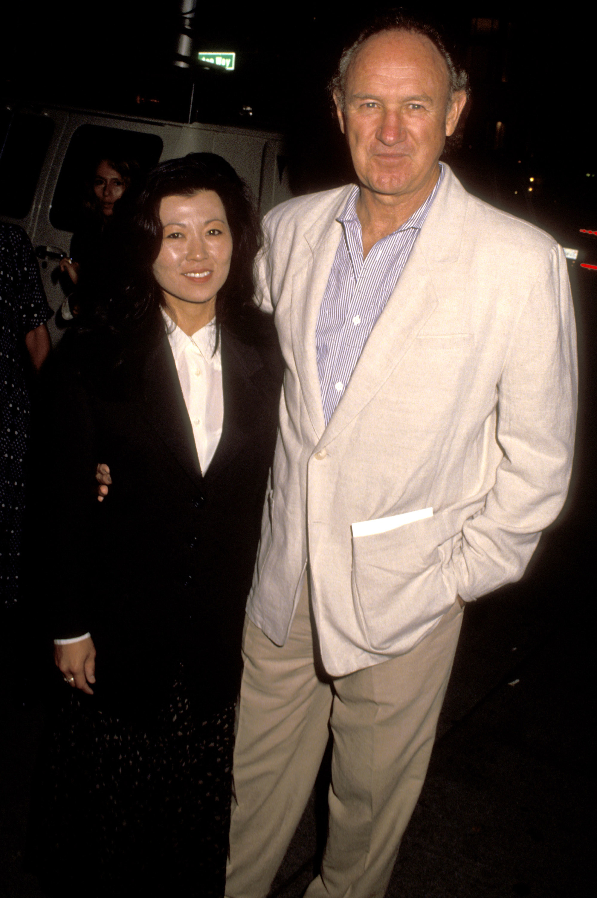 Betsy Arakawa and Gene Hackman during the PCC Celebrity Art Show in Beverly Hills, California, on September 11, 1991 | Source: Getty Images